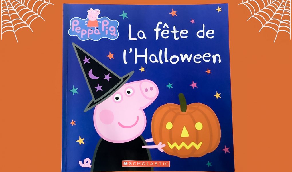 peppa pig halloween in french