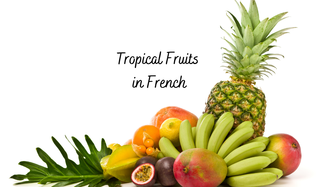 tropical fruits in french