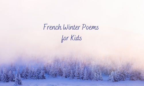 French winter poems for kids – Poèmes d’hiver